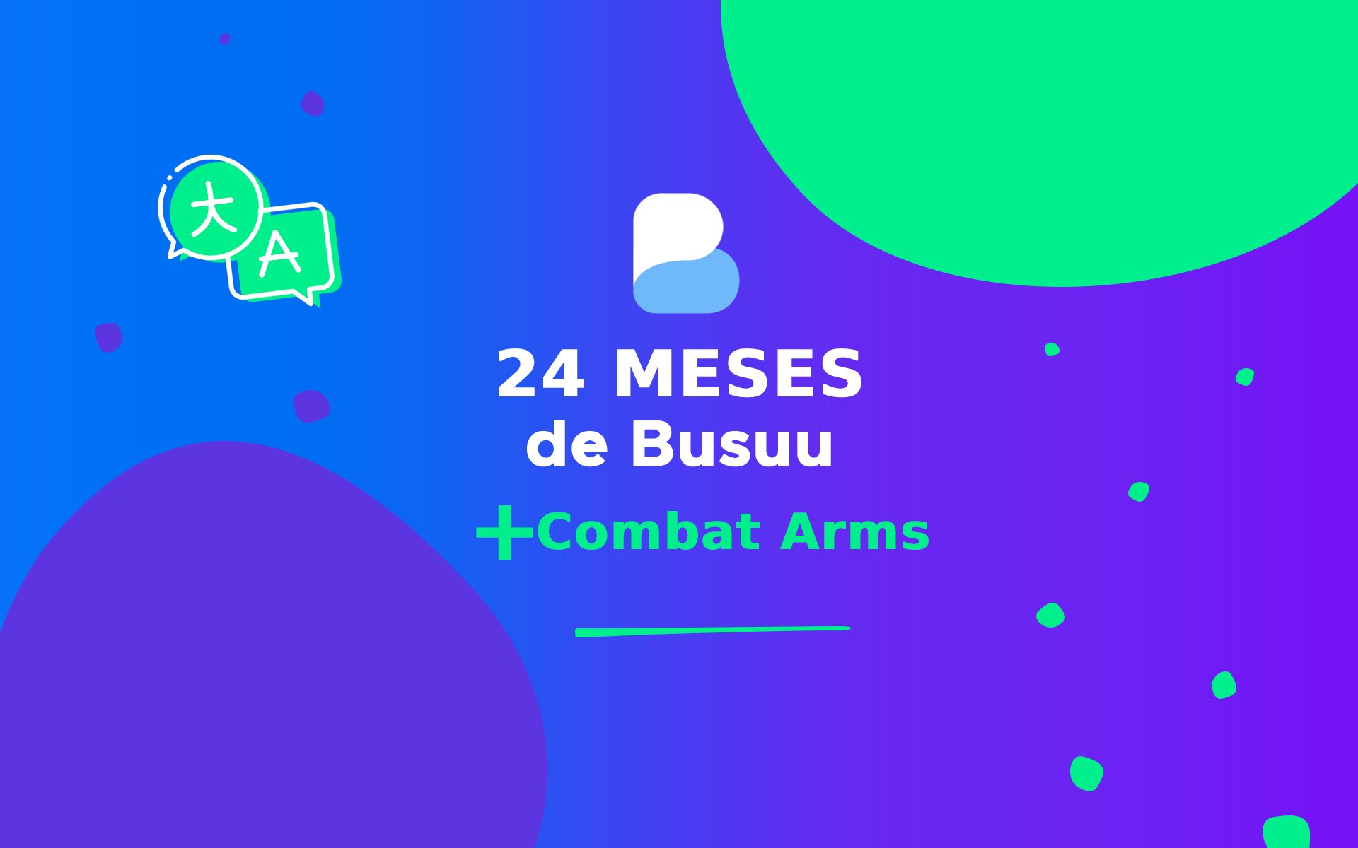 Imagem do produto Busuu – 24 Meses de Assinatura + Combat Arms